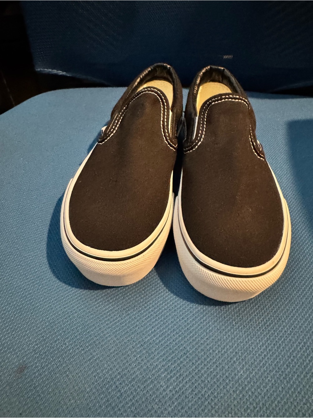 Vans platform classic Black Slip-On Canvas Shoes